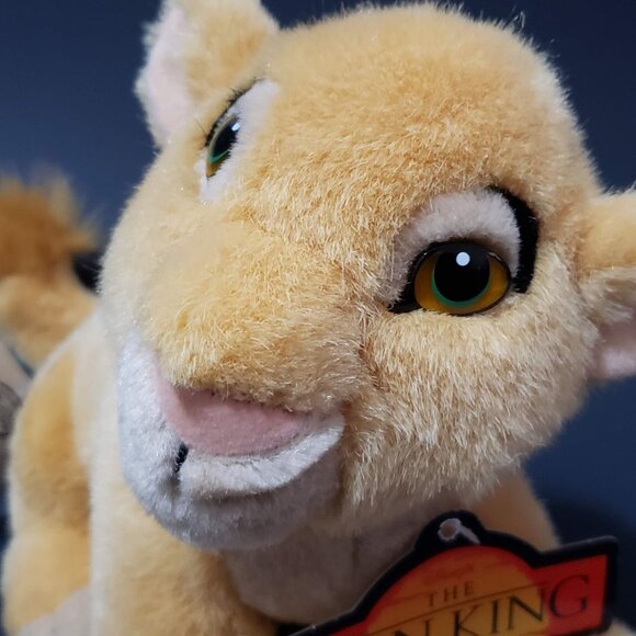 The Lion King Nala Cub Plush Stuffed Animal Soft Toy Disney Store Vintage - Picture 2 of 10